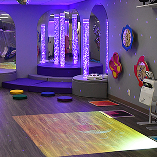 Image of Snoezelen room.