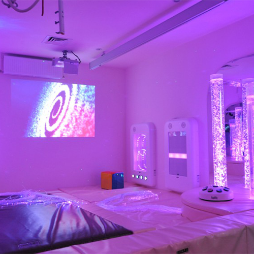 Image of Snoezelen room.