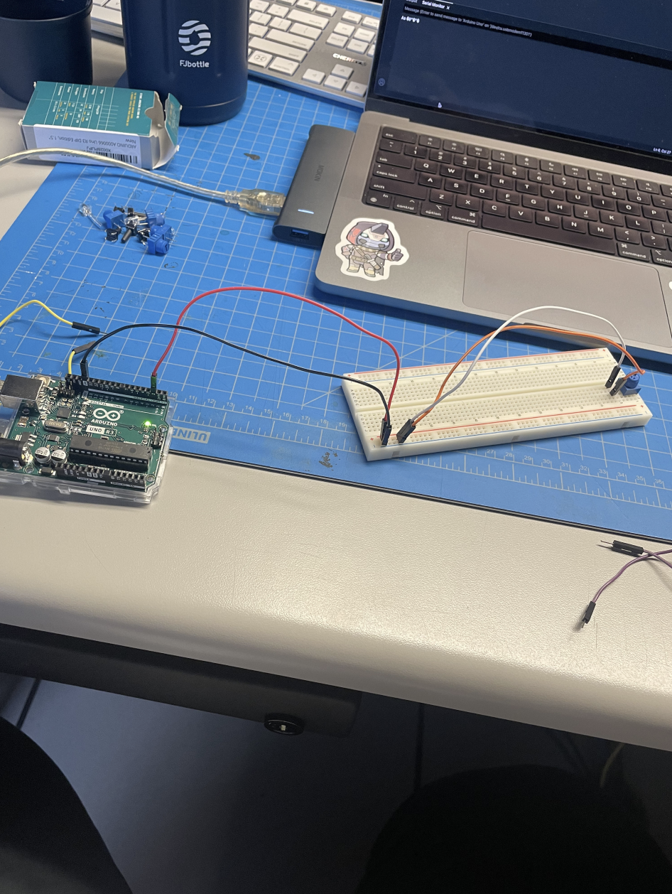 Starting out small and testing one knob.