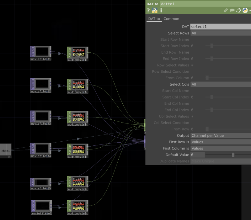 Making sure the audios were in the correct order for the select. 